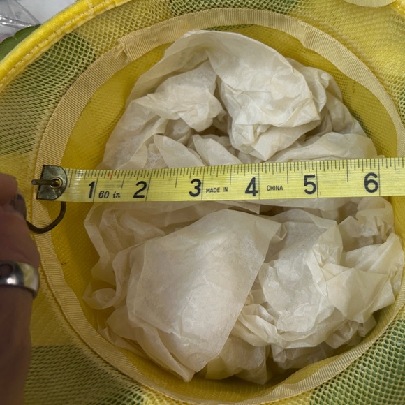 Vintage 1950s Flower Garden Hat - Picture 7 of 8